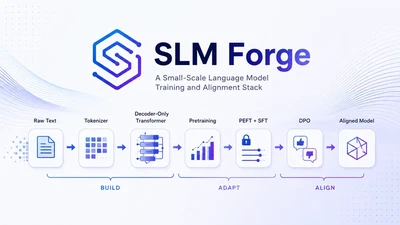 SmallLM-Forge: A Small-Scale Language Model Training and Alignment Stack featured image